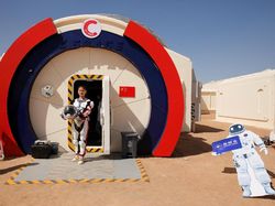 Penampakan Koloni Mars Buatan China