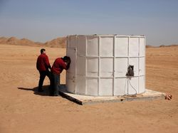 Penampakan Koloni Mars Buatan China