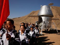 Penampakan Koloni Mars Buatan China