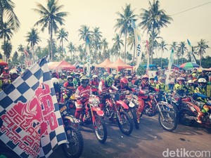Ribuan Penghobi Trail Jelajahi Alam Pangandaran