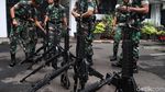 Bawa Senjata Laras Panjang, TNI Jaga Ketat KPU