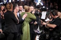 Adele dan Simon Konecki di Grammy Awards 2017. 
