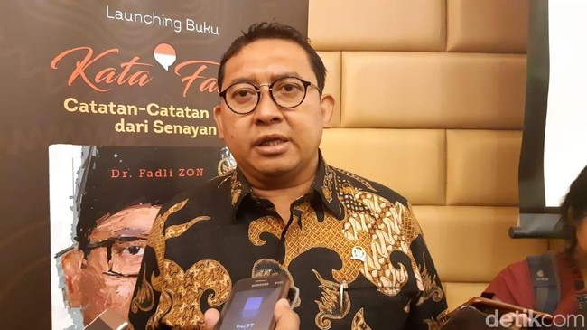 Kritik Fadli Zon yang Sebut Rezim Jokowi Gagal