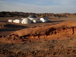 Penampakan Koloni Mars Buatan China
