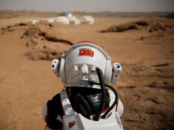 Penampakan Koloni Mars Buatan China