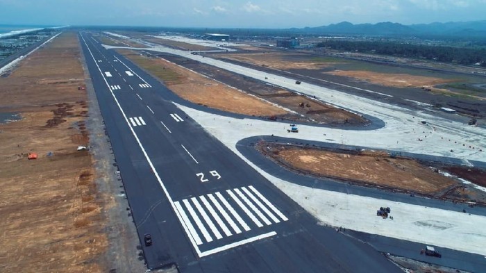 Penampakan terkini Bandara Kulon Progo di Yogyakarta