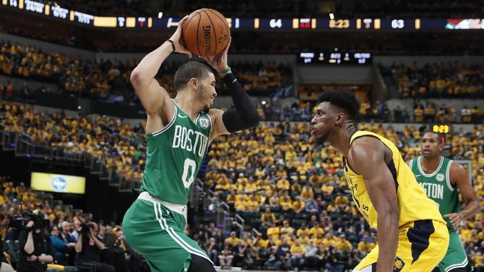 Boston Celtics kalahkan Indiana Pacers di gim ketiga Playoff (Brian Spurlock-USA TODAY Sports)