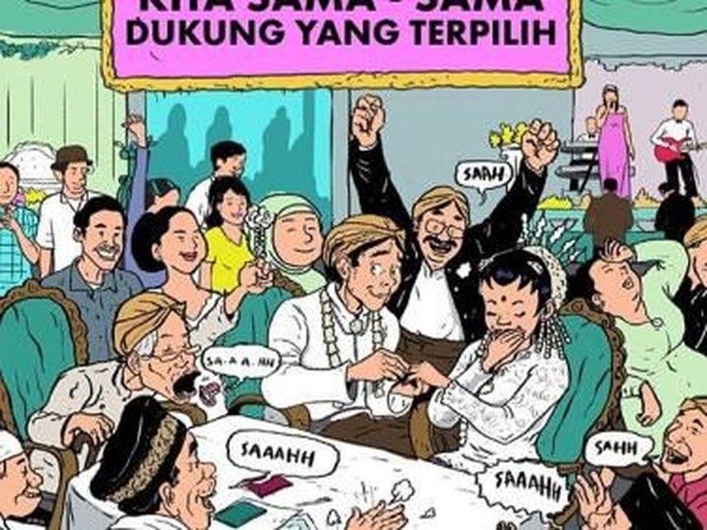 Foto: Ilustrasi Karya Adalah Doa / IG Foto: Ilustrasi Karya Adalah Doa / IG
