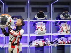 Penampakan Koloni Mars Buatan China