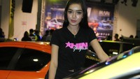 Nisha, salah satu model berbakat asal Malaysia yang tergabung dalam HIN.Foto: Ruly Kurniawan