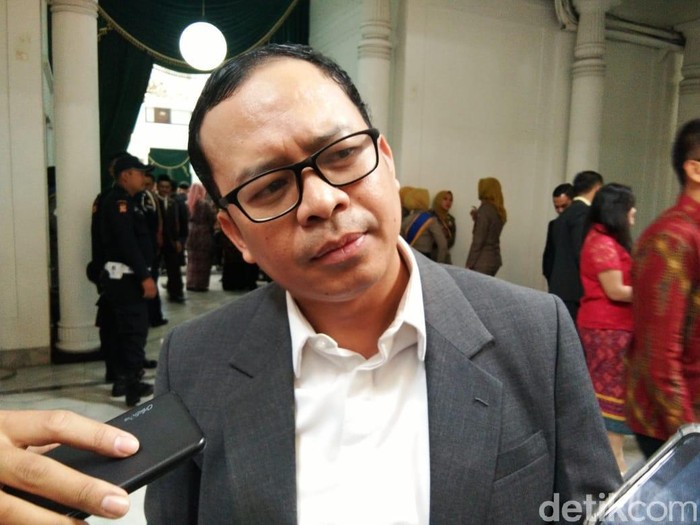 Ketua KPU Jabar Rifqi Ali Mubarok.