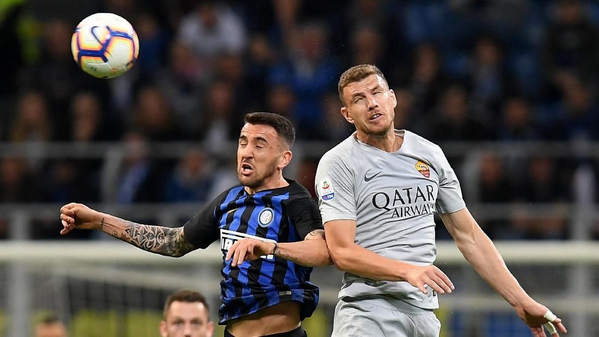 AS Roma vs Inter Milan berakhir imbang di lima pertemuan terakhir. (Foto: Daniele Mascolo/Reuters)