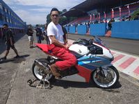 Omesh di Indonesia CBR Race Day 2019. 