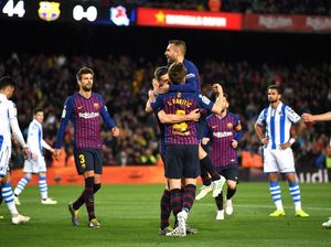 Hasil Liga Spanyol: Barcelona Atasi Perlawanan Sociedad 2-1