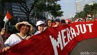 Aksi itu bertujuan untuk merajut keberagaman pasca Pemilihan Umum beberapa hari lalu. 