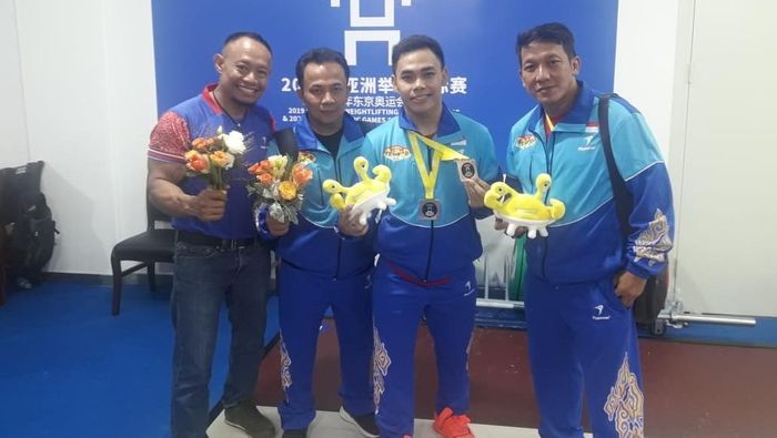 Tim angkat besi Indonesia akan ikut Pra-PON pada Agustus mendatang. (Foto: dok. PABBSI) Tim angkat besi Indonesia akan ikut Pra-PON pada Agustus mendatang. (Foto: dok. PABBSI)