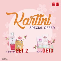 Miniso pasti sering jadi destinasi Anda yang mencari pernak-pernik menarik. Miniso pun memberikan promo khusus Hari Kartini 2019 ini untuk produk kecantikan seperti yang terlihat pada gambar. (Foto: Dok. Instagram)