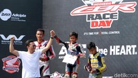 Decksa berhasil menjadi juara di Indonesia CBR Race Day 2019. Sementara juara dua dan tiga diraih oleh Andi Mustana dan Andre Jes.