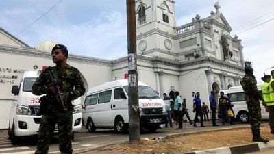 Suasana Gereja di Sri Lanka yang Dibom saat Perayaan Paskah