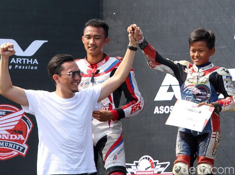 Top! Bocah Kelas 6 SD Ini Juara di Indonesia CBR Race Day
