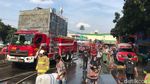 Penampakan Hiruk Pikuk Kebakaran Blok C Tanah Abang