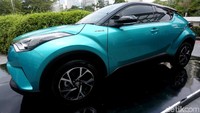 Bertempat di kawasan Senayan, Jakarta Pusat pada Senin (22/4/2019), Toyota meluncurkan All New CH-R Hybrid.