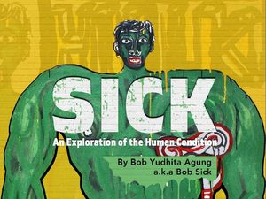 Seniman Bob Sick Pamer 9 Lukisan di Kuala Lumpur