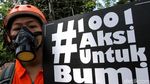 Aktivis Gelar Peringatan Aksi Hari Bumi di Jakarta