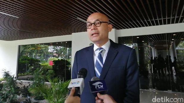 Juru bicara Kemlu Arrmanatha Nasir 
