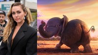 Miley Cyrus tampil sebagai anak gajah yang bersemangat. Dok. Ist