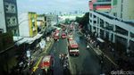 Kondisi Blok C Tanah Abang Usai Kebakaran Berhasil Dipadamkan