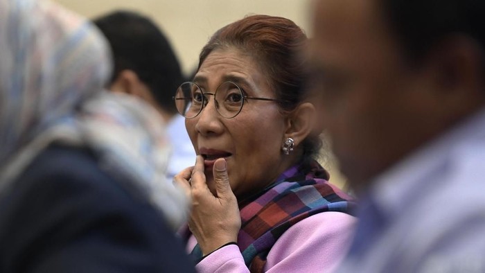 Menteri Kelautan dan Perikanan Susi Pudjiastuti