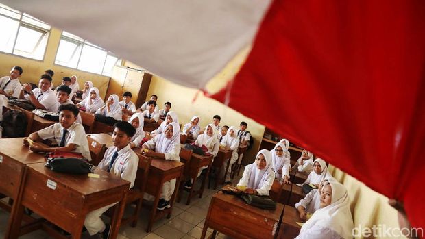 Siswa ikut UNBK / 