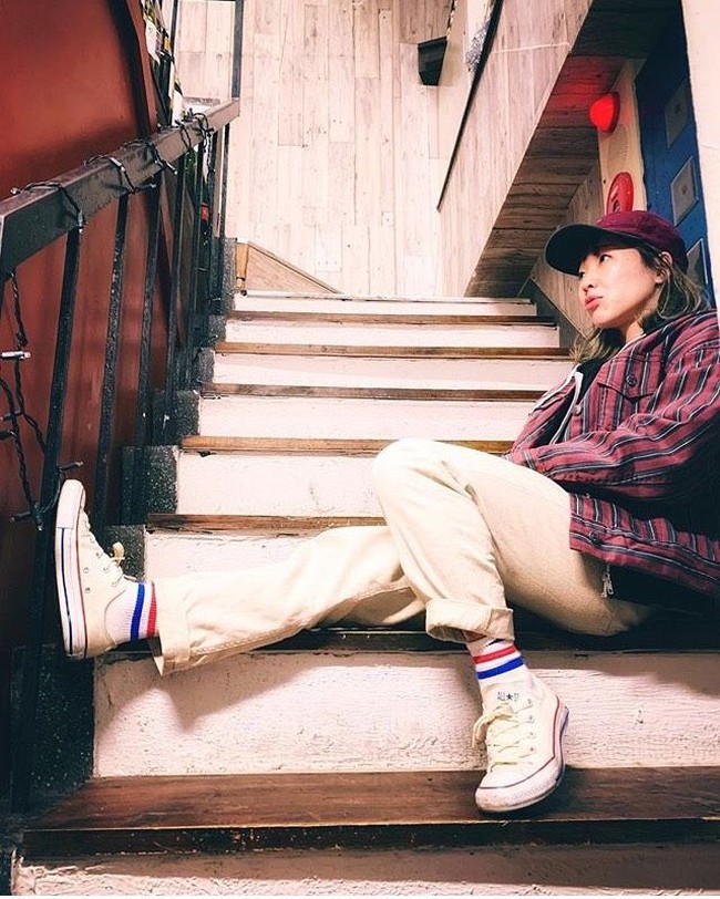 “Bagiku menari adalah segalanya dalam hidupku. Aku tidak bisa menjadi pemalu selamanya, aku perlu menunjukkan diriku. Dengan menari di depan semua orang itu membantu diriku menjadi guru yang baik juga, tuturnya. Foto: Instagram/@ayumi_bodycarnival