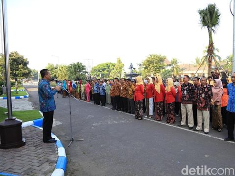 Apel pagi PNS Pemkab Ponorogo