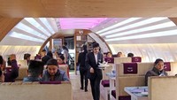 Bisa dibilang, restoran ini cukup mewah, apalagi untuk makan malam bersama pasangan (Runway 1)