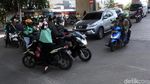 Semrawutnya Lalu Lintas di Perempatan Caman