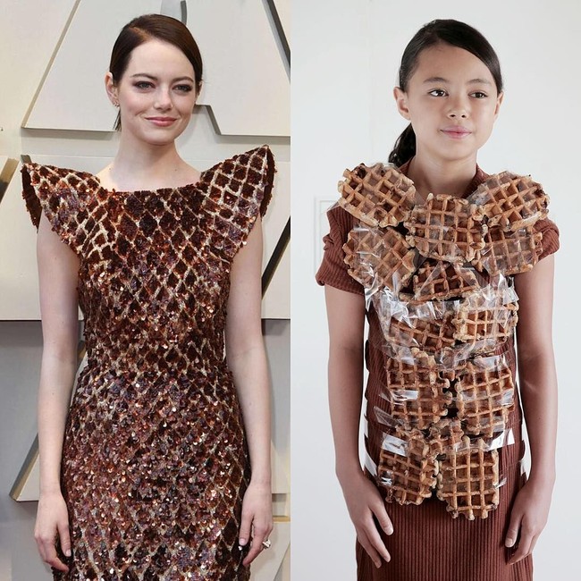 Ide kocak itu rupanya datang dari orang tuanya, khususnya ayahnya yang bernama Rhett Dashwood. Rupanya sang ayah berprofesi sebagai desainer atau seniman. Foto: Instagram/RileyDiary