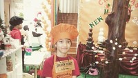  Saat masih berusia 11 tahun wajah manisnya sudah terlihat. Kala itu Aisha mengikuti sebuah acara bertajuk Chocolate Advanture. Foto: Instagram shadjo04
