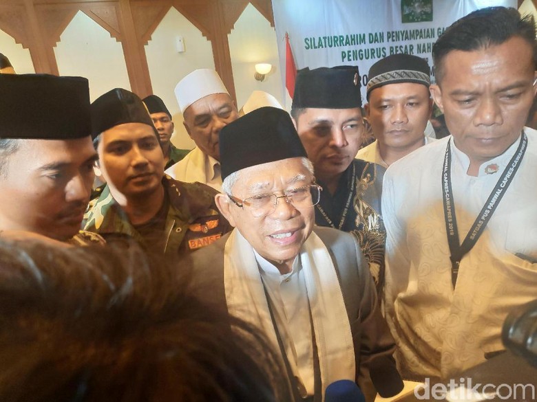 Dorong Rekonsiliasi, Maruf Amin Upayakan Bertemu Prabowo-Sandiaga Dorong Rekonsiliasi, Maruf Amin Upayakan Bertemu Prabowo-Sandiaga