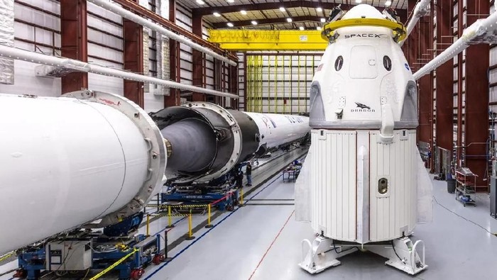 Kapsul Crew Dragon. Foto: SpaceX Kapsul Crew Dragon. Foto: SpaceX