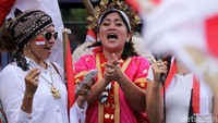 Gerakan Jaga Indonesia mayoritas dilakukan oleh emak-emak.