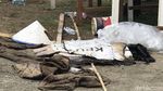 Penampakan Gudang Kotak Suara yang Terbakar di Sumbar