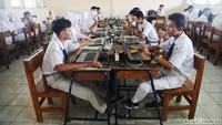UNBK ini berlangsung serentak di seluruh SMP di Indonesia.
