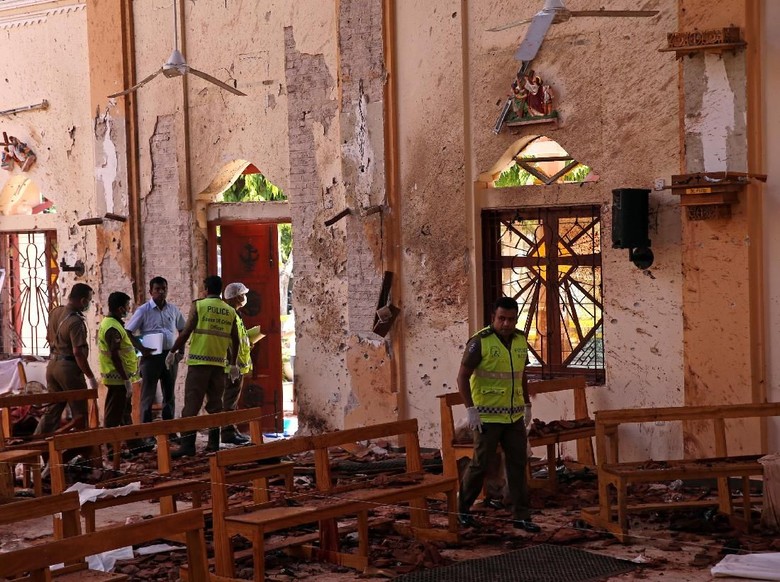 Militan Lokal di Balik Bom Gereja Sri Lanka Militan Lokal di Balik Bom Gereja Sri Lanka