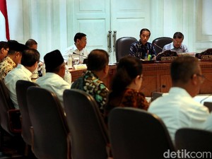 Didorong Susun Kabinet Zaken, Ini Komposisi Kabinet Kerja Jokowi Saat Ini