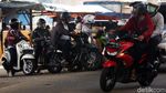 Semrawutnya Lalu Lintas di Perempatan Caman