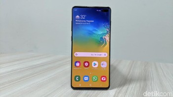 Mengusung teknologi Dynamic AMOLED. Foto: Adi Fida Rahman/detikINET