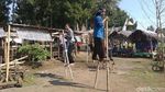 Foto: Pasar di Purworejo Ini Ada di Tengah Sawah