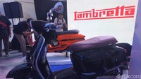Setelah diluncurkan sore ini, Lambretta juga akan menyapa publik di pameran otomotif Indonesia International Motor Show (IIMS) 2019 yang bakal digelar beberapa hari lagi. Foto: Ridwan/detikOto